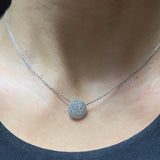 Luna Pavé Necklace