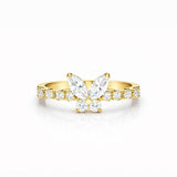 Marquise Butterfly Ring LG