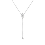 Marquise Drop Necklace LG