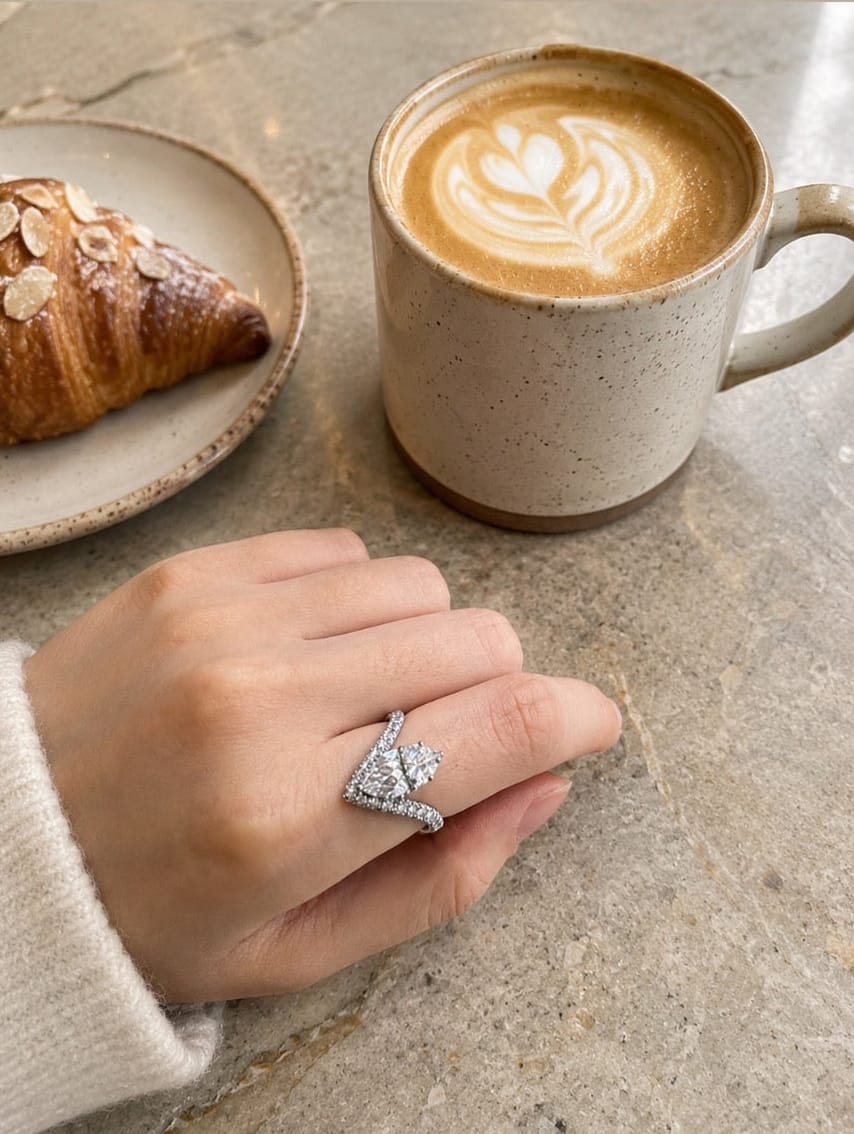 Marquise V Solitaire