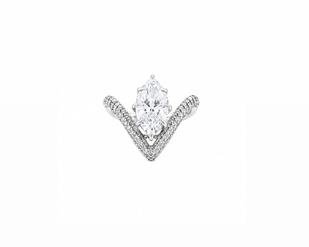 Marquise V Solitaire