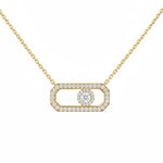 Medium Diamond Icon Necklace