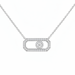 Medium Diamond Icon Necklace