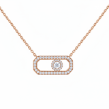 Medium Diamond Icon Necklace
