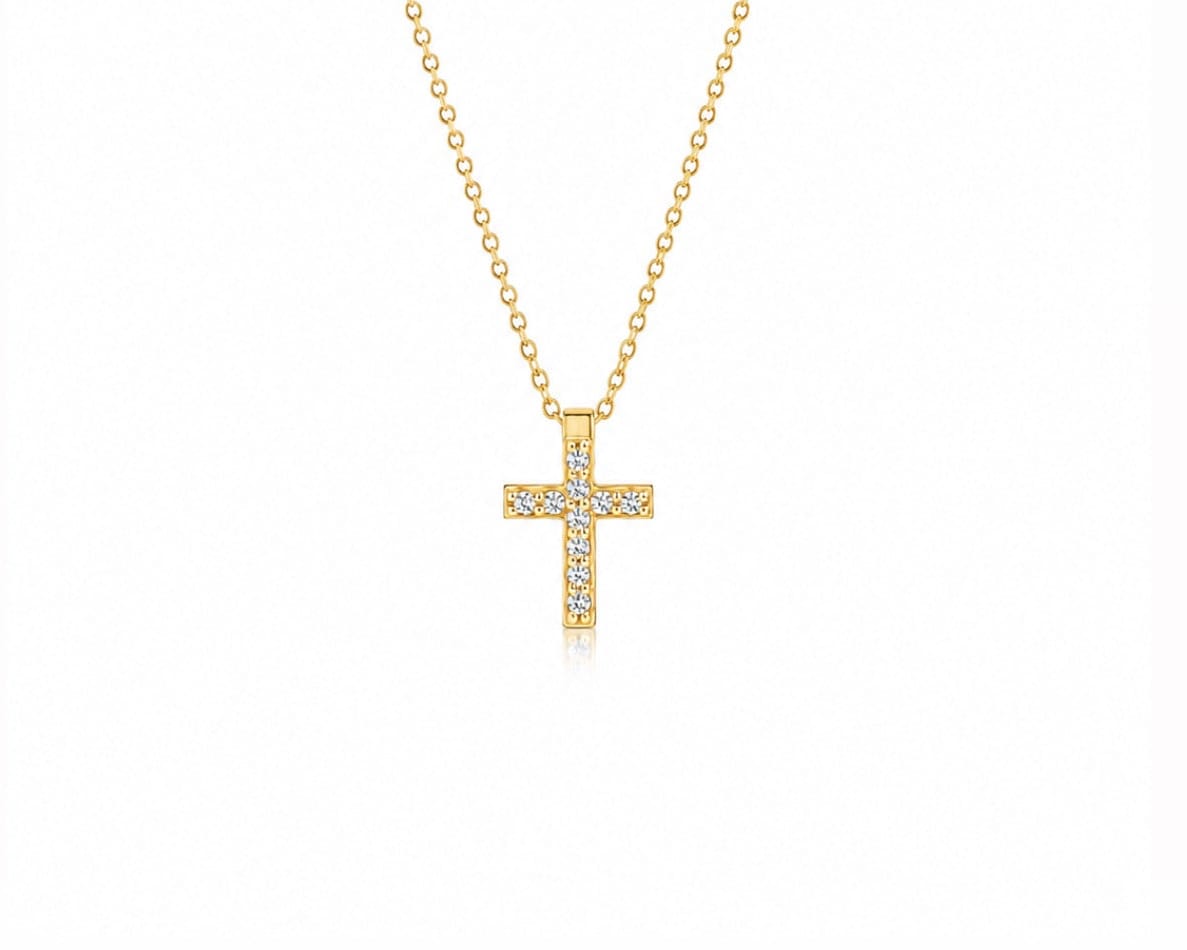 Mini Cross Necklace
