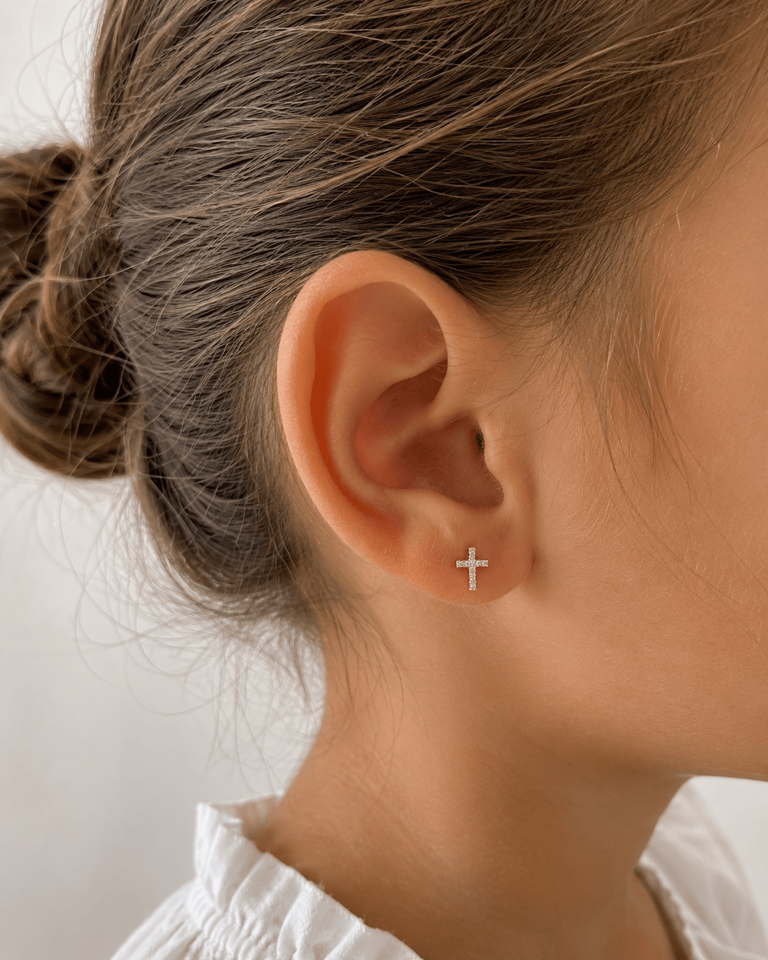 Mini Cross Studs