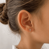 Mini Cross Studs