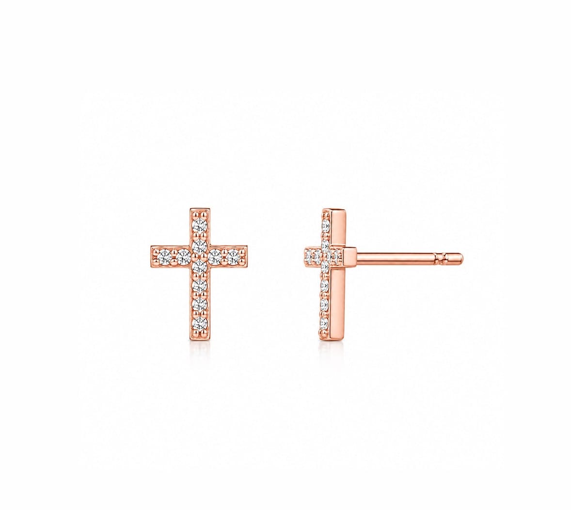 Mini Cross Studs