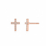 Mini Cross Studs