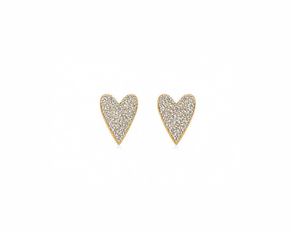 Mini Heart Earstuds