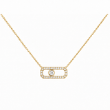 Mini Icon Pave Necklace