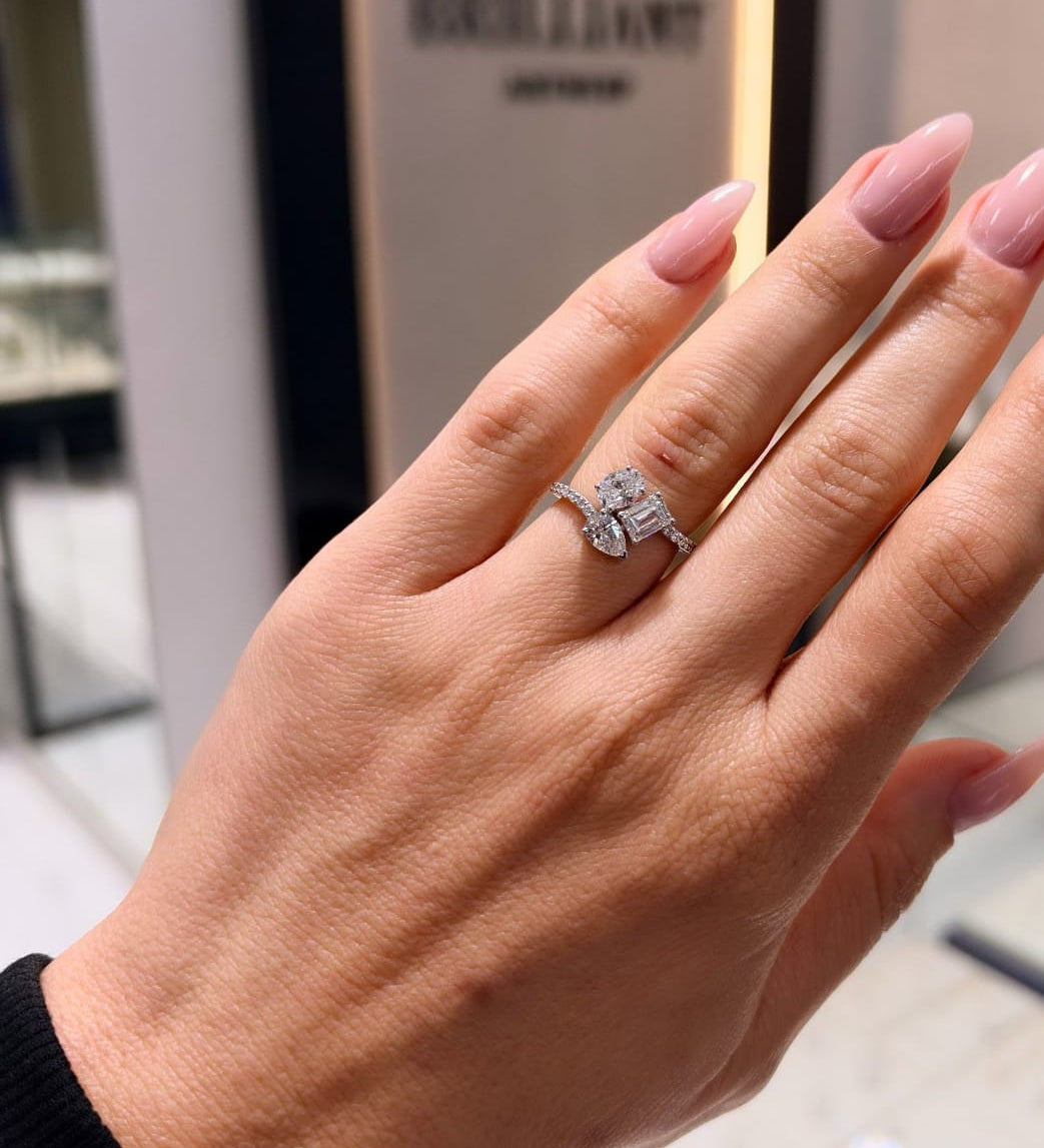 Multi Cut Ring LG