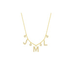 Multi Diamond & Initials