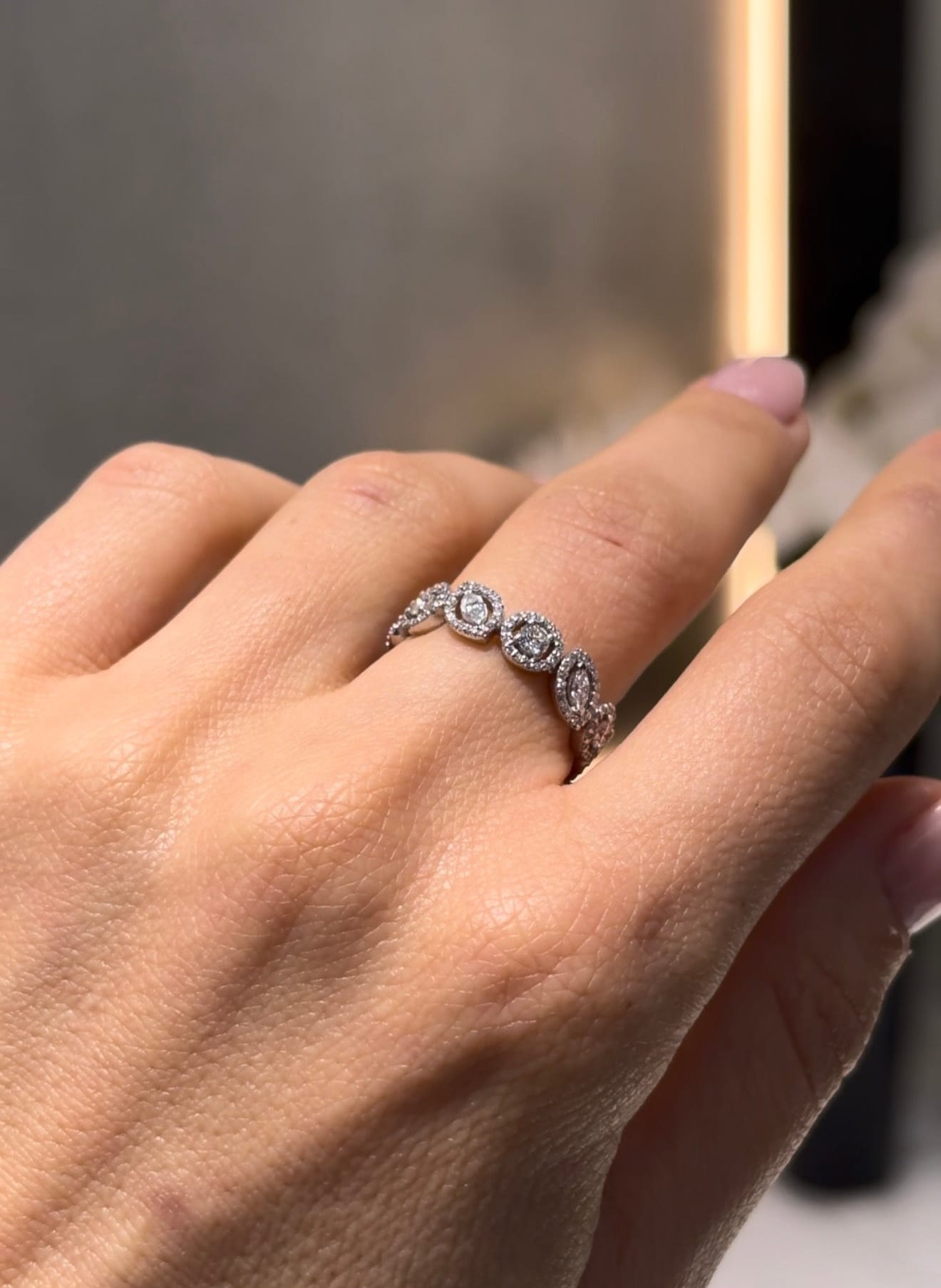 Multi Eternity Ring