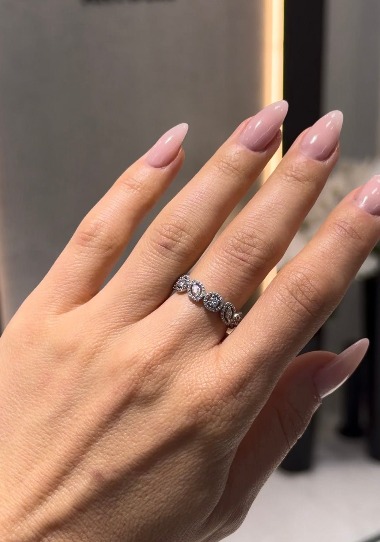 Multi Eternity Ring