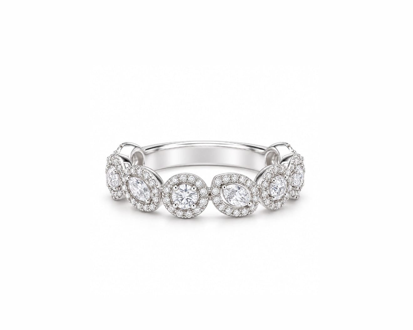 Multi Eternity Ring