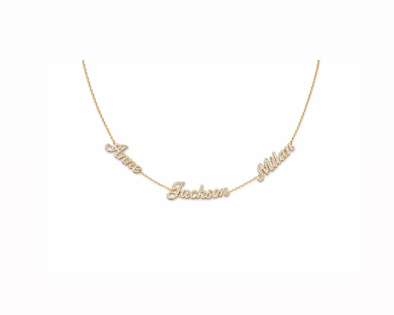 Multi Name Necklace