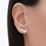 Multi Pear Earstuds LG