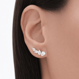 Multi Pear Earstuds LG