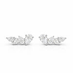 Multi Pear Earstuds LG