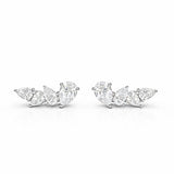 Multi Pear Earstuds LG