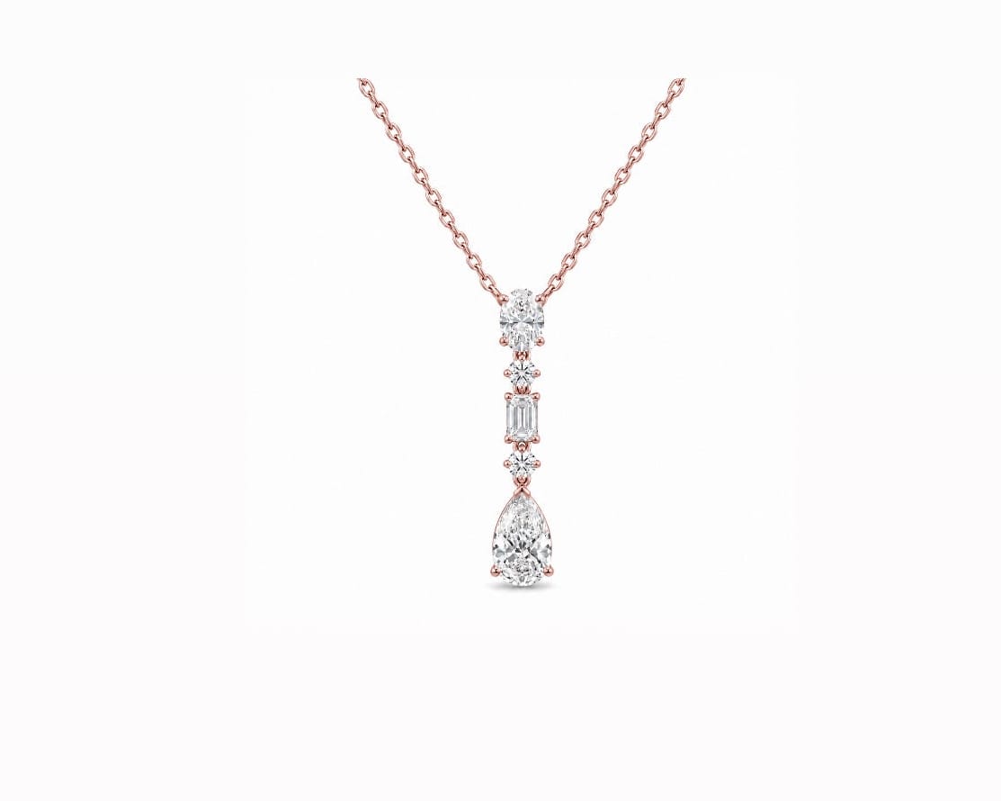 Multi Shape Necklace LG