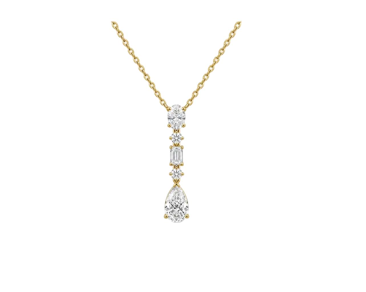 Multi Shape Necklace LG
