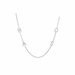 Multi Side Initials Necklace