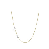 Multi Side Initials Necklace