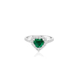 My Green Heart Ring