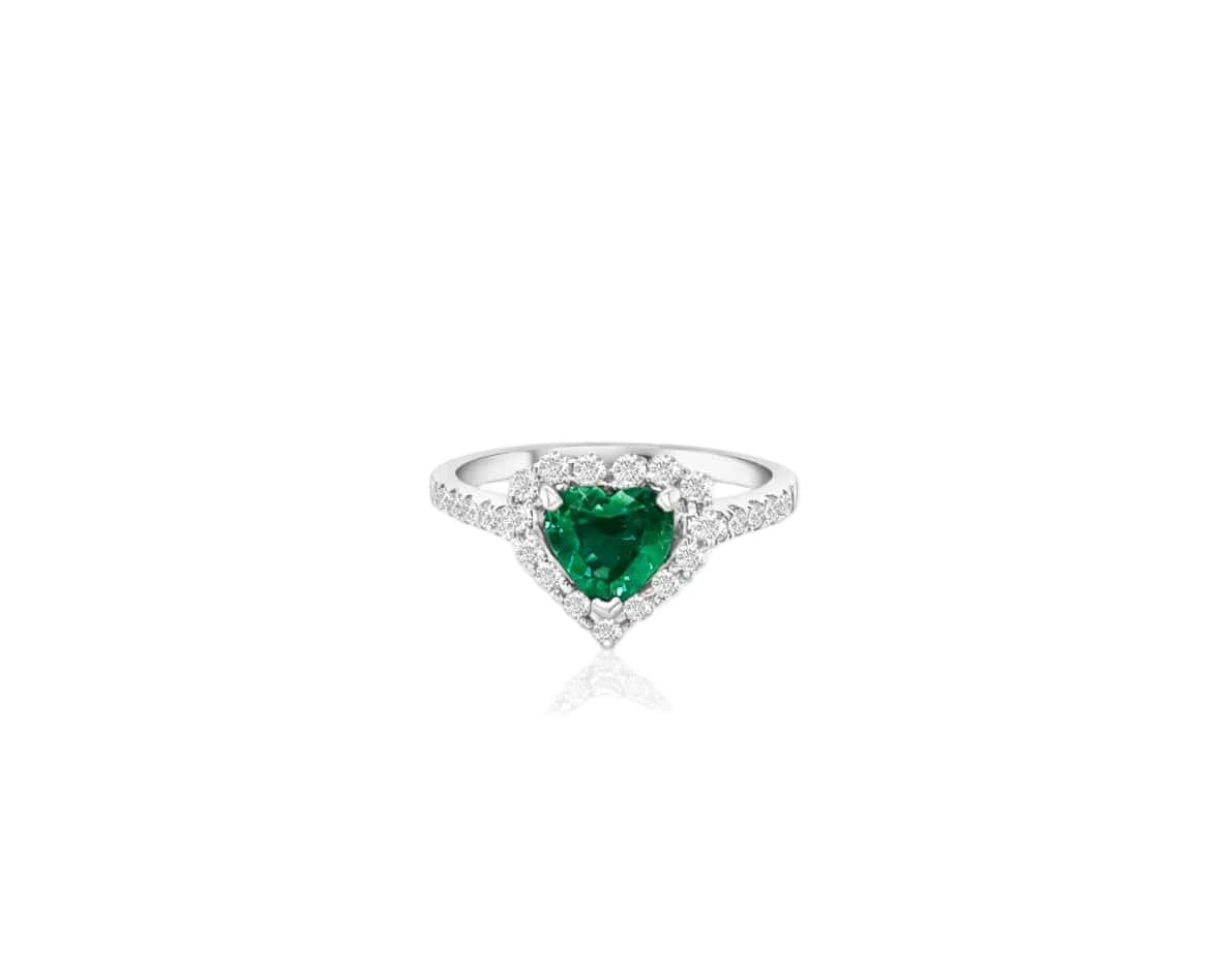 My Green Heart Ring