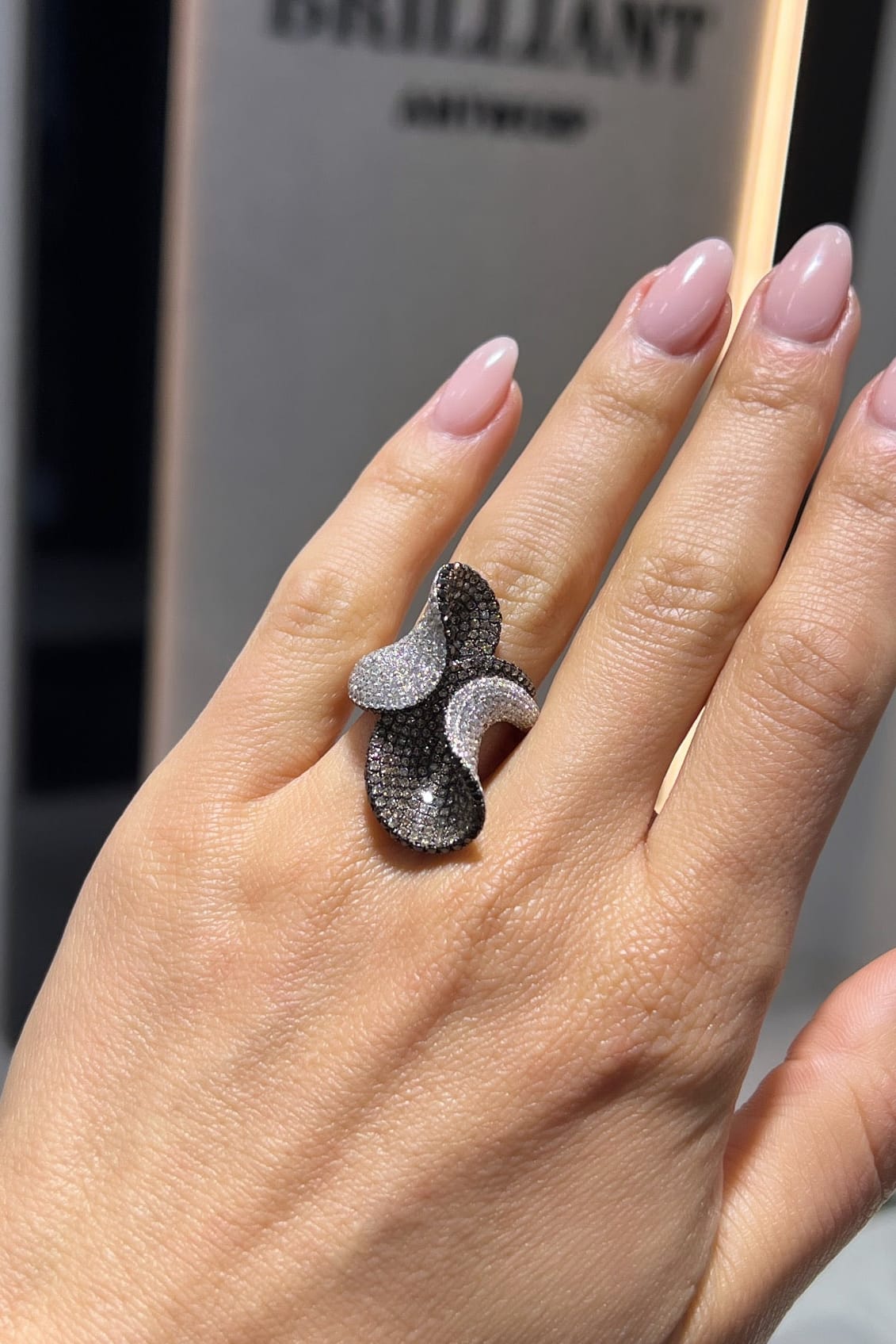 Noir Éclat Ring