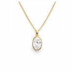 Nova Oval Necklace LG