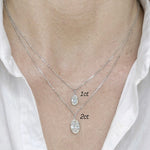 Nova Oval Necklace LG