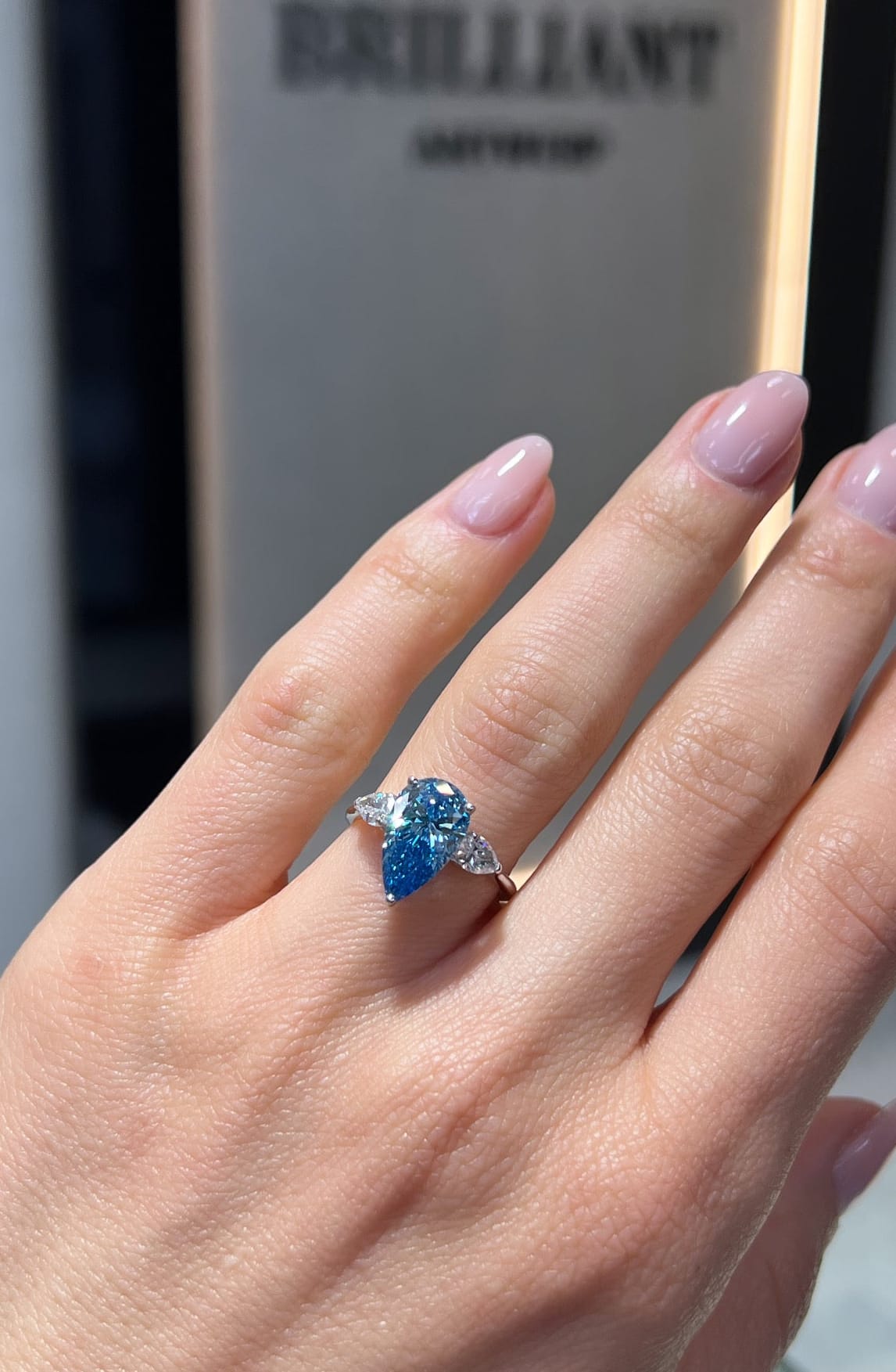 Ocean Blue Trilogy Ring LG