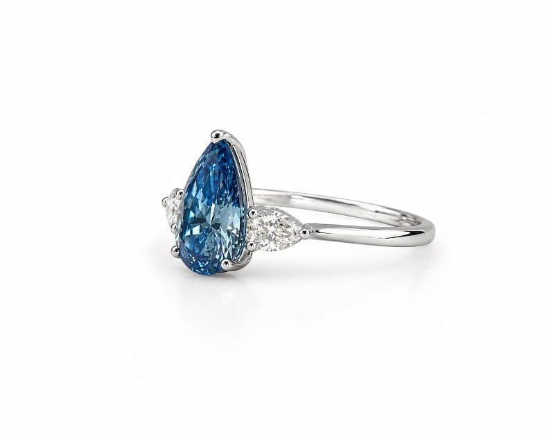 Ocean Blue Trilogy Ring LG