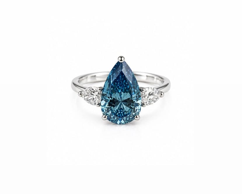 Ocean Blue Trilogy Ring LG