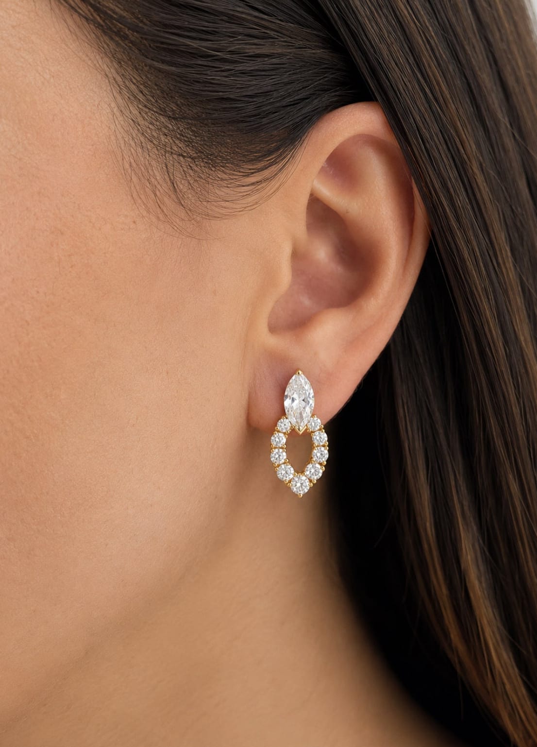 Oracle Earrings LG