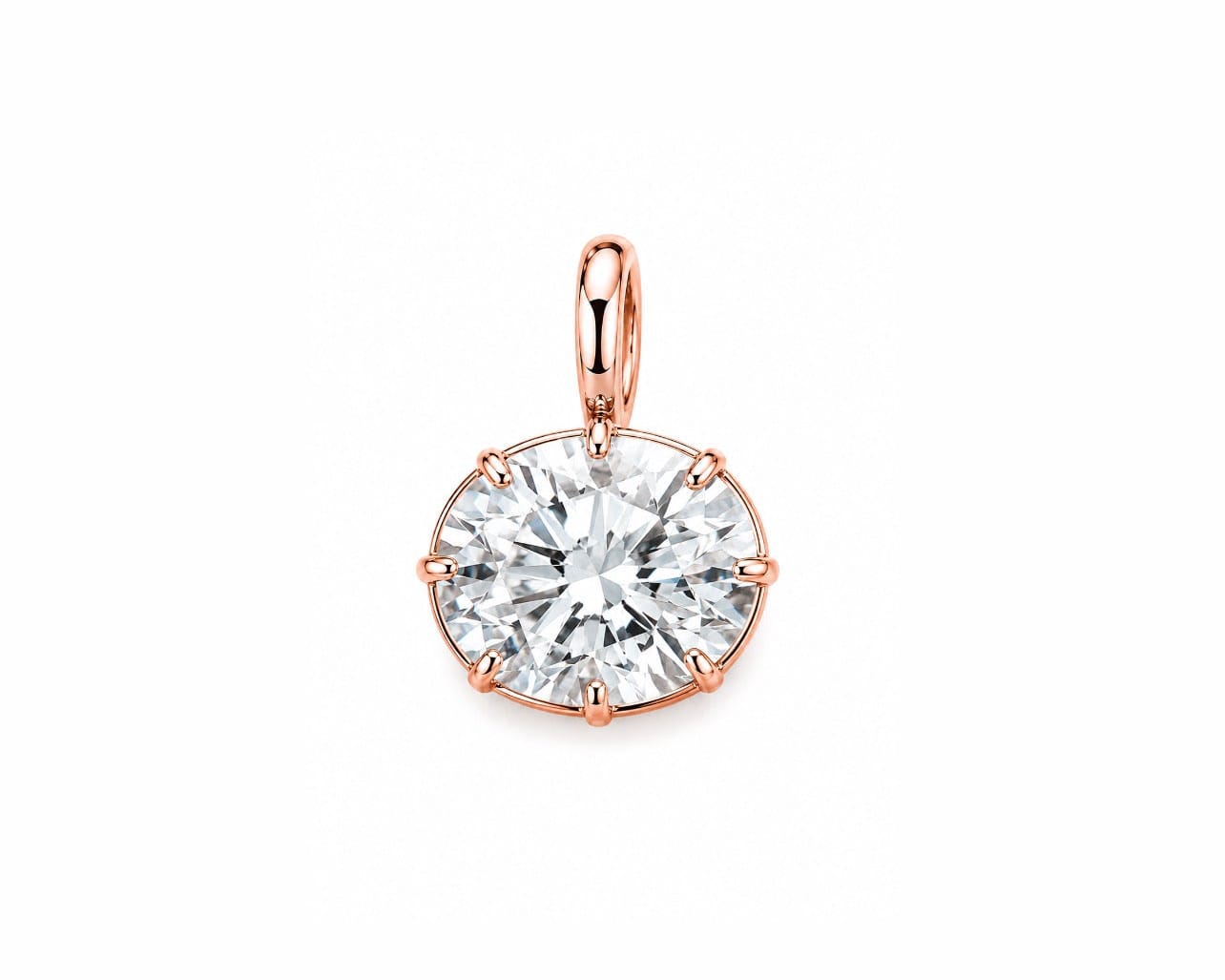 Oval Aura Pendant LG