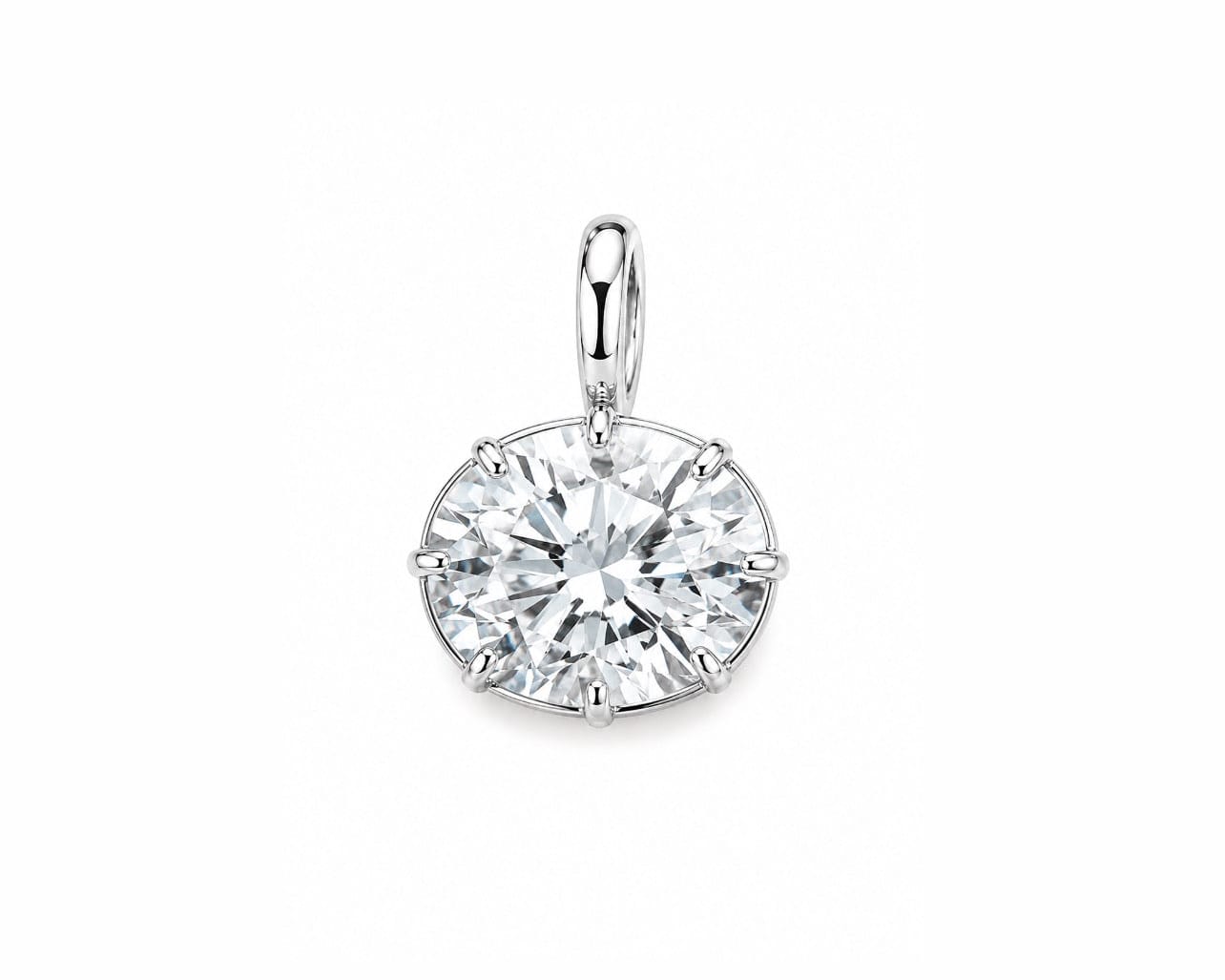 Oval Aura Pendant LG