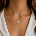 Oval Aura Pendant LG