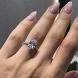 Oval Cathedral Solitaire LG