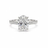 Oval Cathedral Solitaire LG