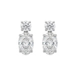 Oval Drop Earrings LG