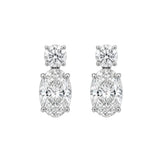 Oval Drop Earrings LG