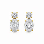 Oval Drop Earrings LG