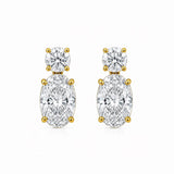 Oval Drop Earrings LG