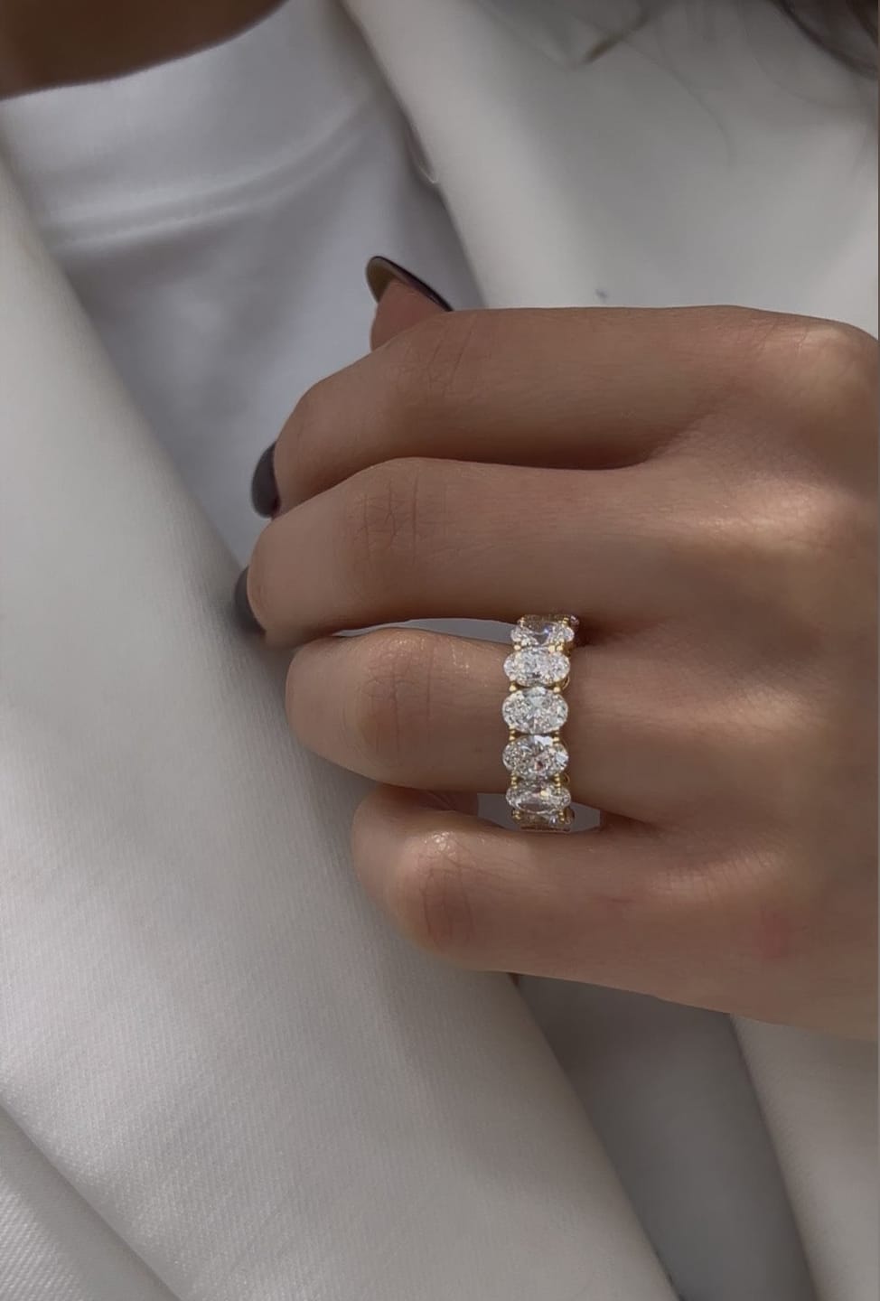 Oval Eternity Ring LG