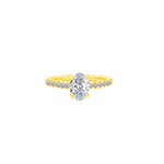 Oval Grace Solitaire Ring