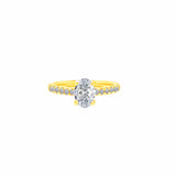 Oval Grace Solitaire Ring